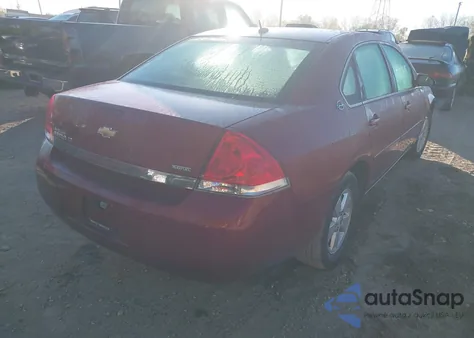 2007 Chevrolet Impala Lt from USA, damaged, VIN 2G1WT58K079258077